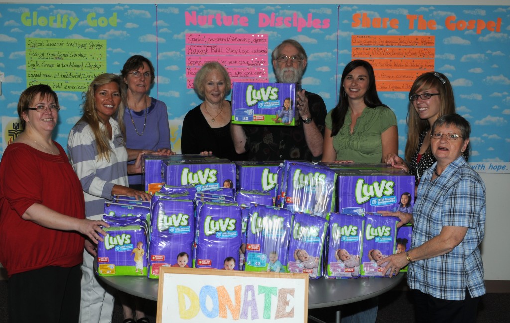 Deacons Deliver Diapers for Township Trustee