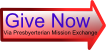 Donation Page Give Now via Presbyterian Mission Exchange