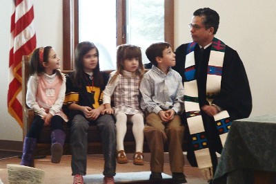 Time with Young Disciples during worship
